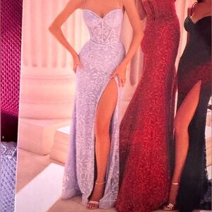 prom dress size 10 LILAC PURPLE